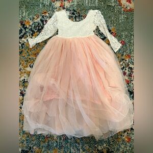 Girls Flower Girl Dress sz5 (no tag)